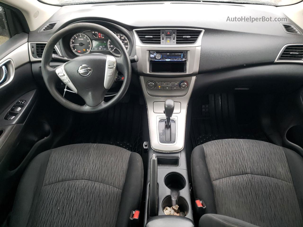 2014 Nissan Sentra S Черный vin: 3N1AB7AP2EL657317