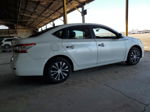 2014 Nissan Sentra S White vin: 3N1AB7AP2EL669564