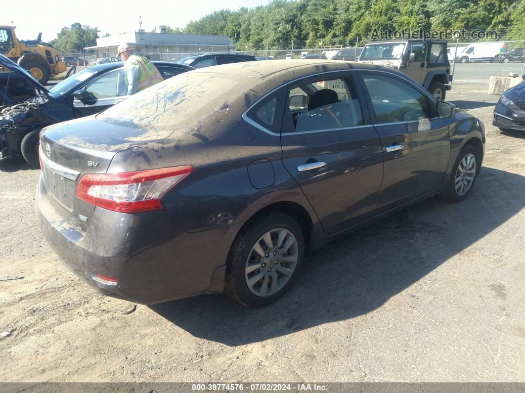 2014 Nissan Sentra Fe+ S/fe+ Sv/s/sl/sr/sv Gray vin: 3N1AB7AP2EL671864