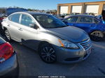 2014 Nissan Sentra S Gray vin: 3N1AB7AP2EL684596