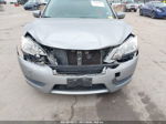 2014 Nissan Sentra S Silver vin: 3N1AB7AP2EL685067