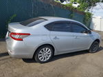 2014 Nissan Sentra S Silver vin: 3N1AB7AP2EY211123