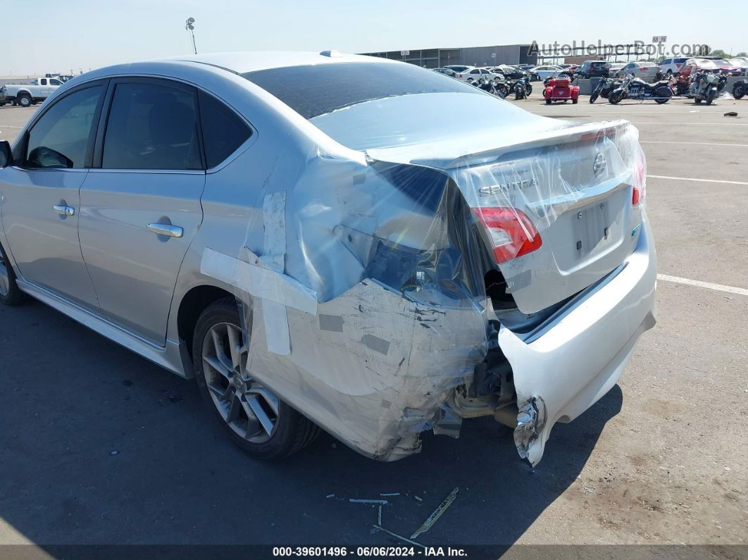 2014 Nissan Sentra Sr Silver vin: 3N1AB7AP2EY226768