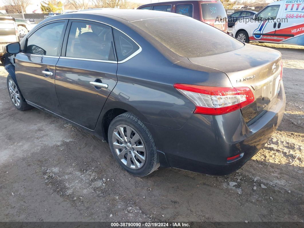 2014 Nissan Sentra Fe+ S/fe+ Sv/s/sl/sr/sv Серый vin: 3N1AB7AP2EY238645