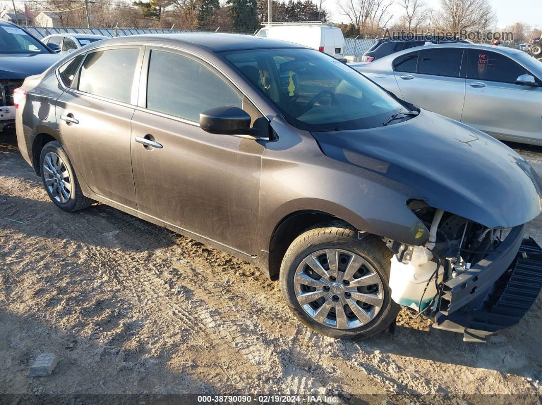 2014 Nissan Sentra Fe+ S/fe+ Sv/s/sl/sr/sv Серый vin: 3N1AB7AP2EY238645