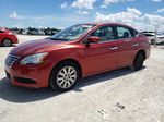 2014 Nissan Sentra S Red vin: 3N1AB7AP2EY256529