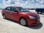 2014 Nissan Sentra S Red vin: 3N1AB7AP2EY256529