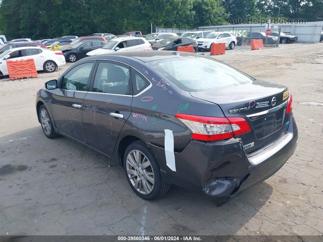 2014 Nissan Sentra Sl Gray vin: 3N1AB7AP2EY273220