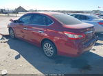 2014 Nissan Sentra S Красный vin: 3N1AB7AP2EY279048