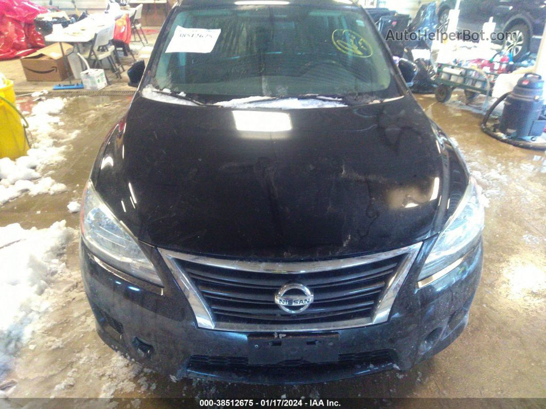 2014 Nissan Sentra Sr Black vin: 3N1AB7AP2EY307897