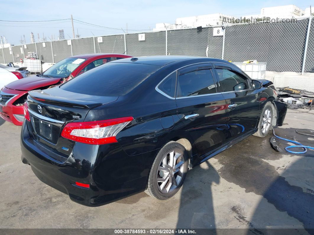 2014 Nissan Sentra Sr Черный vin: 3N1AB7AP2EY331049