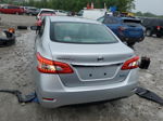 2014 Nissan Sentra S Silver vin: 3N1AB7AP2EY341726