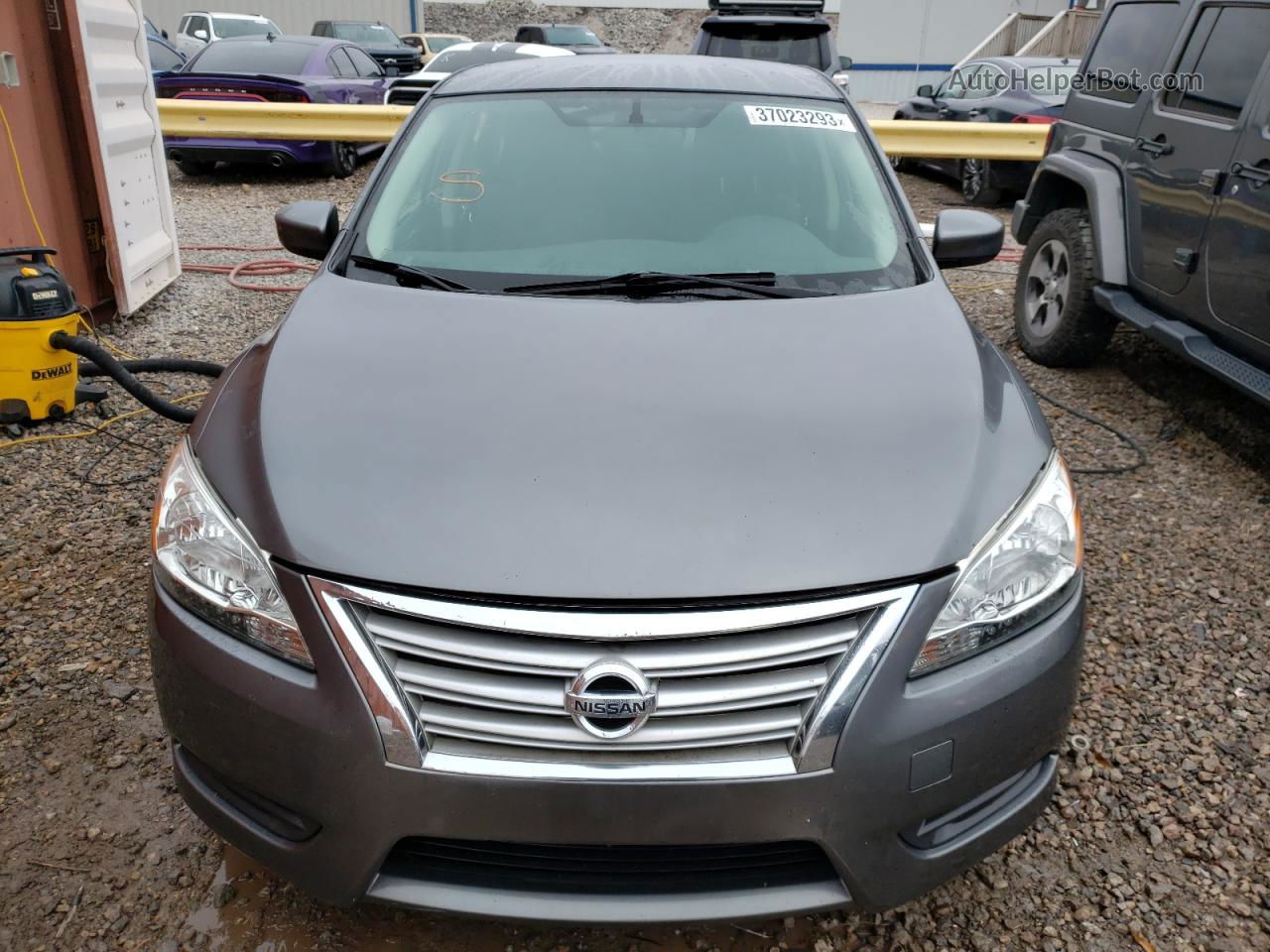 2015 Nissan Sentra S Gray vin: 3N1AB7AP2FL642088