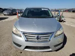 2015 Nissan Sentra S Silver vin: 3N1AB7AP2FL687094