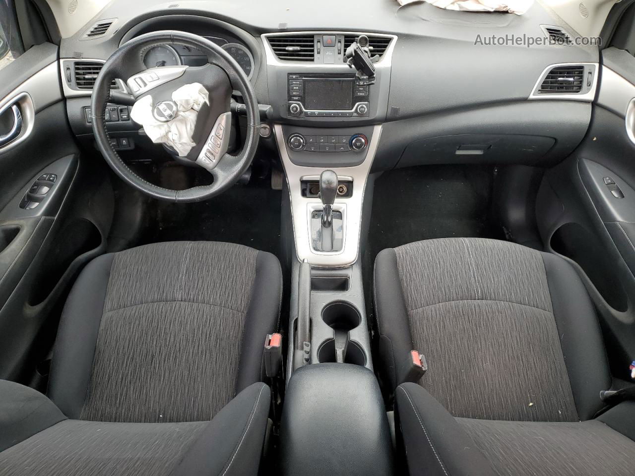 2015 Nissan Sentra S Серебряный vin: 3N1AB7AP2FL691081