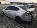 2015 Nissan Sentra S Серебряный vin: 3N1AB7AP2FY231356