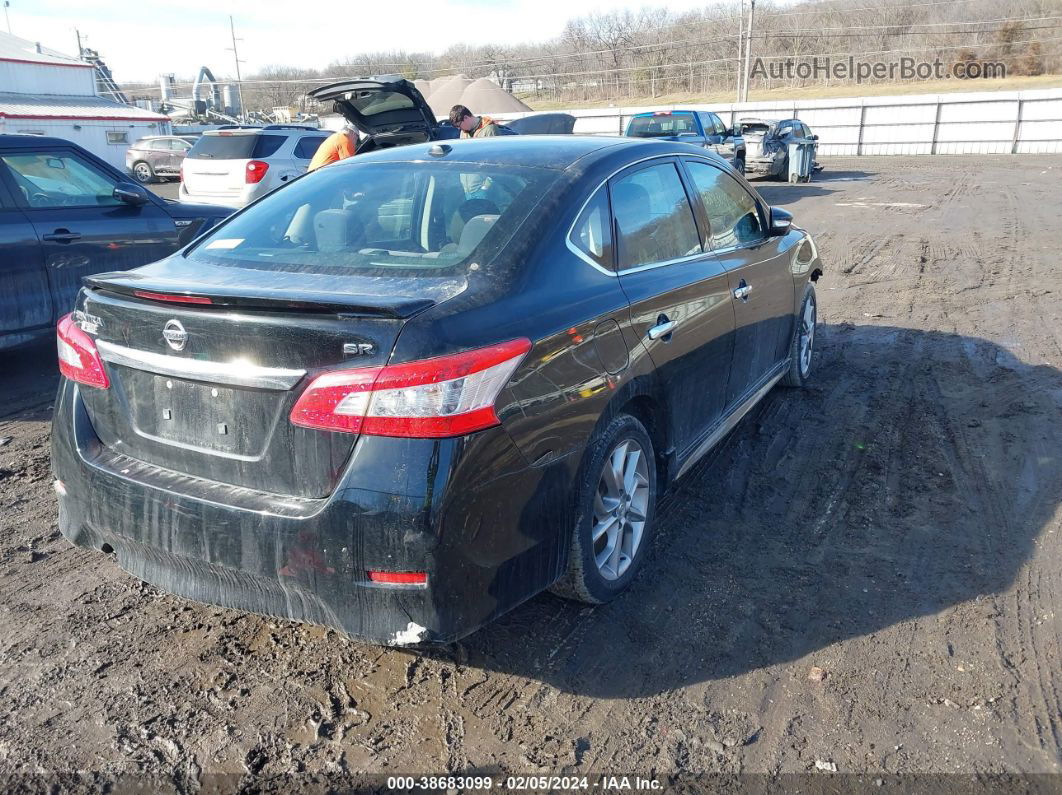 2015 Nissan Sentra Sr Black vin: 3N1AB7AP2FY231678