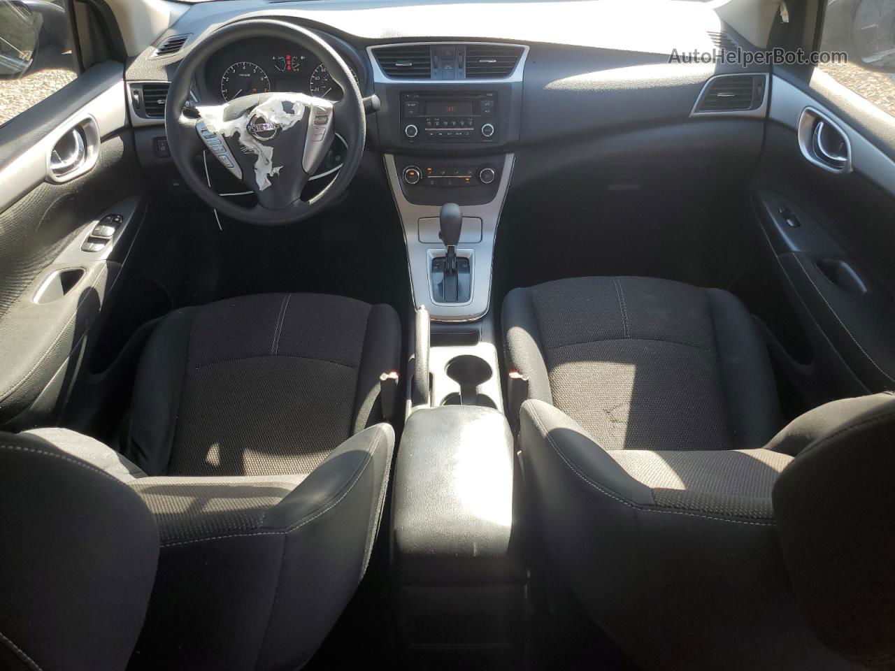 2015 Nissan Sentra S Серый vin: 3N1AB7AP2FY269900