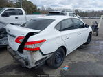 2015 Nissan Sentra Sv White vin: 3N1AB7AP2FY291931