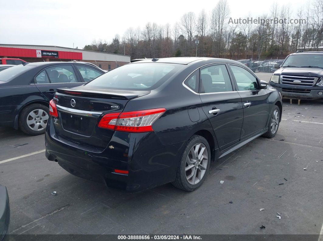 2015 Nissan Sentra Sr Black vin: 3N1AB7AP2FY318674