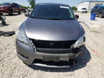 2015 Nissan Sentra S Gray vin: 3N1AB7AP2FY324295