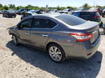 2015 Nissan Sentra S Gray vin: 3N1AB7AP2FY324295