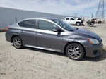 2015 Nissan Sentra S Gray vin: 3N1AB7AP2FY337290