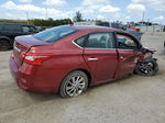 2016 Nissan Sentra S Red vin: 3N1AB7AP2GL639080