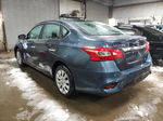 2016 Nissan Sentra S Blue vin: 3N1AB7AP2GL650855