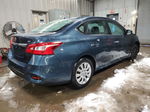 2016 Nissan Sentra S Blue vin: 3N1AB7AP2GL650855