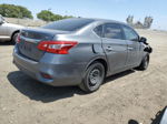 2016 Nissan Sentra S Gray vin: 3N1AB7AP2GY234209