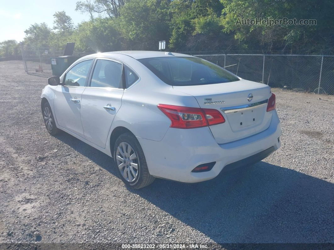 2016 Nissan Sentra Fe+ S/s/sl/sr/sv Белый vin: 3N1AB7AP2GY238728