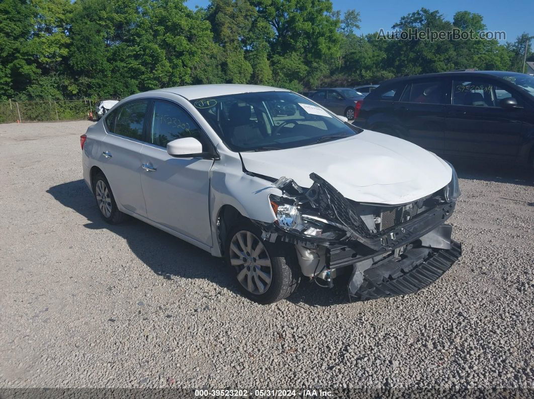 2016 Nissan Sentra Fe+ S/s/sl/sr/sv Белый vin: 3N1AB7AP2GY238728