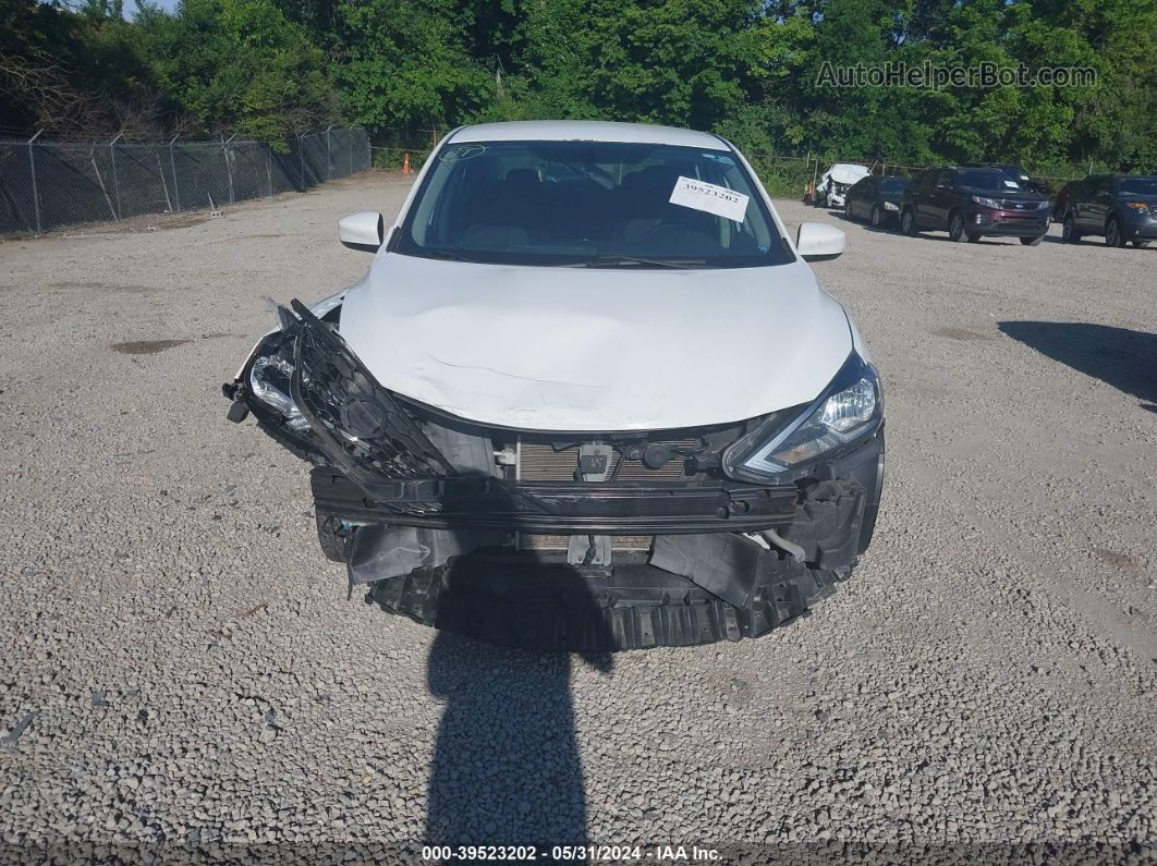 2016 Nissan Sentra Fe+ S/s/sl/sr/sv White vin: 3N1AB7AP2GY238728