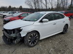 2016 Nissan Sentra S Белый vin: 3N1AB7AP2GY263791