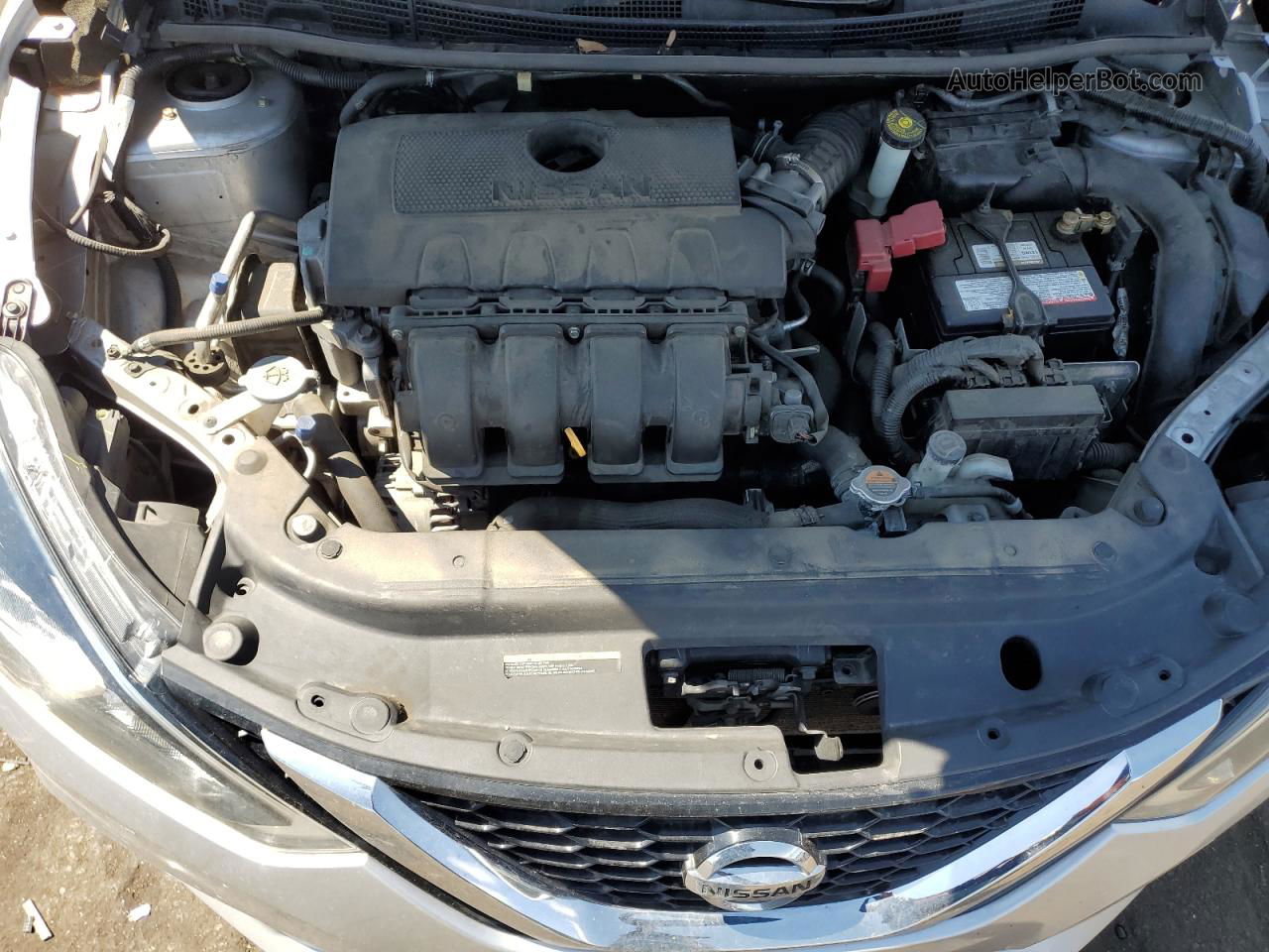 2016 Nissan Sentra S Серебряный vin: 3N1AB7AP2GY264472