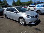 2016 Nissan Sentra S Серебряный vin: 3N1AB7AP2GY264472