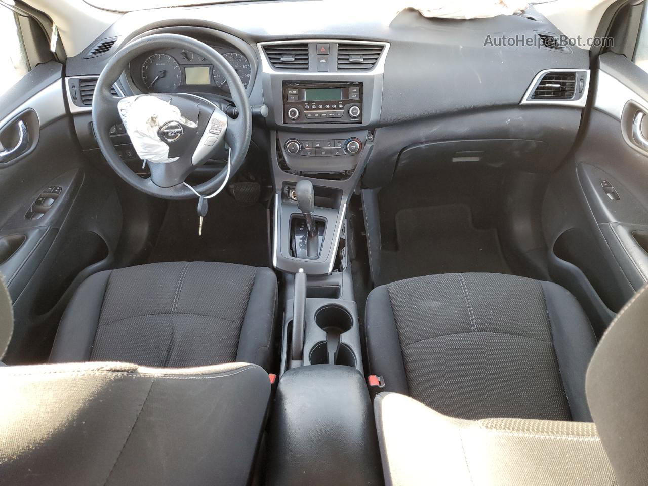 2016 Nissan Sentra S Серебряный vin: 3N1AB7AP2GY267744