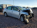 2016 Nissan Sentra S Silver vin: 3N1AB7AP2GY267744