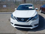 2016 Nissan Sentra Sv White vin: 3N1AB7AP2GY282891