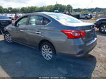 2016 Nissan Sentra S Gray vin: 3N1AB7AP2GY286293