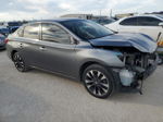 2016 Nissan Sentra S Серый vin: 3N1AB7AP2GY302038