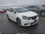 2016 Nissan Sentra Sr White vin: 3N1AB7AP2GY323911