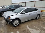 2018 Nissan Sentra S Silver vin: 3N1AB7AP2JL639183