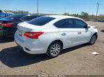 2018 Nissan Sentra Sv White vin: 3N1AB7AP2JL645064