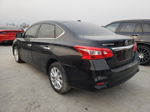 2018 Nissan Sentra S Black vin: 3N1AB7AP2JY220818