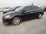 2018 Nissan Sentra S Black vin: 3N1AB7AP2JY220818