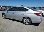 2018 Nissan Sentra S Silver vin: 3N1AB7AP2JY223640