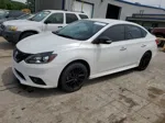 2018 Nissan Sentra S White vin: 3N1AB7AP2JY235092