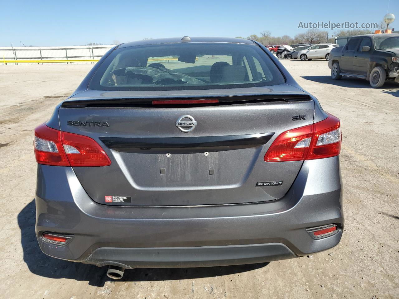 2018 Nissan Sentra S Charcoal vin: 3N1AB7AP2JY238235